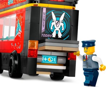 60407 LEGO City Red Double-Decker Sightseeing Bus