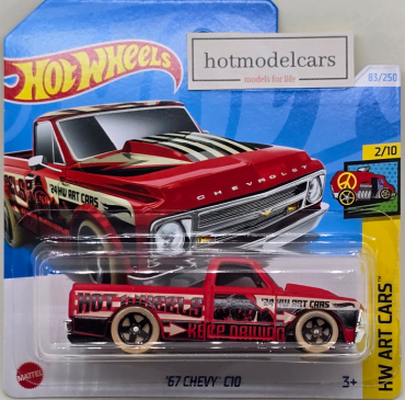 2024. gada - 083. - HTD72 Hot Wheels ´67 CHEVY C10