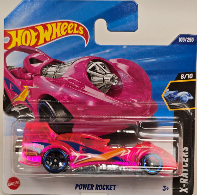 2025 - 109 - JBB69 Hot Wheels Power Rocket (2nd Color)