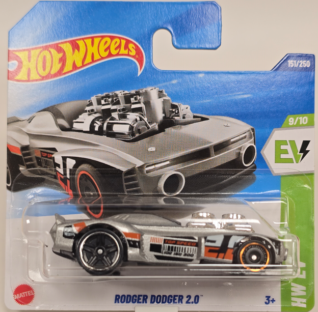 2025 - 151 - JBB65 Hot Wheels Rodger Dodger 2.0 (2nd Color)