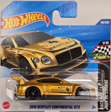 2025 - 162 - JBC18 Hot Wheels 2018 Bentley Continental GT3 (2nd Color)