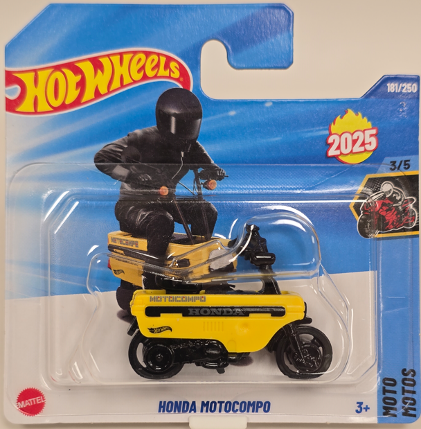 2025 - 181 - JBC03 Hot Wheels Honda Motocompo (2nd Color)