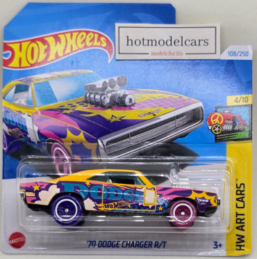 2024 m. – 108 m. – HTB76 „Hot Wheels“ 70 DODGE CHARGER R/T