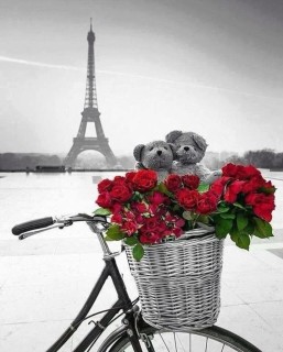 Romantiline Pariis 30x40 cm