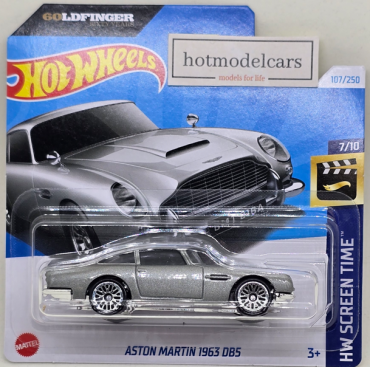 2024. gada - 107. - HTB36 Hot Wheels ASTON MARTIN 1963 DB5