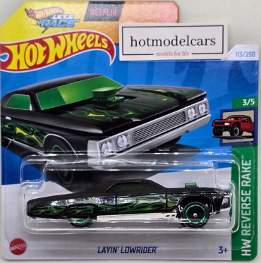 2024. gada - 113. - HTB91 Hot Wheels LAYIN´ LOWRIDER