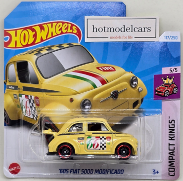 2024. gada 117. jūlijs - HTC20 Hot Wheels ´60S FIAT 500D modificēts