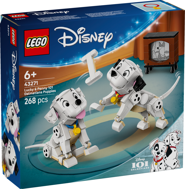 43271 LEGO Disney Classic Lucky un Penny – 101 dalmācieša kucēni