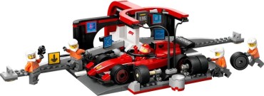60443 LEGO City F1® Pit Stop & Pit Crew with Ferrari Car