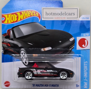 2024. gada - 120. - HTC47 Hot Wheels ´91 MAZDA MX-5 MIATA