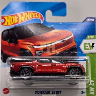 2025 -086-JBB64 Hot Wheels Silverado EV RST (2nd Color)