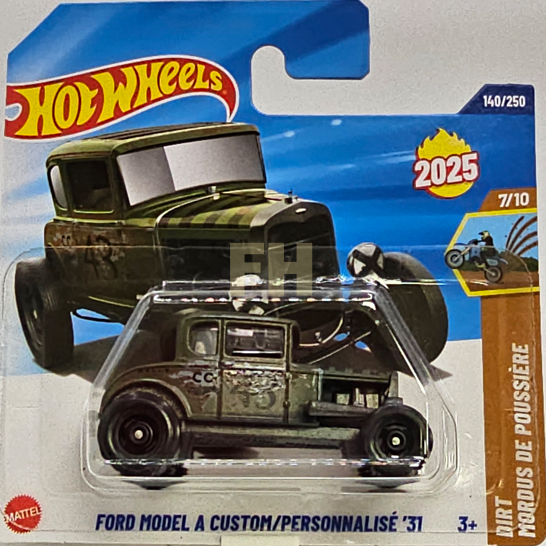 2025 -140-HYX92 Hot Wheels Ford Model A Custom '31 (2nd Color)