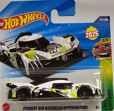 2025-174-HYW11 Hot Wheels Peugeot 9X8 Hypercar