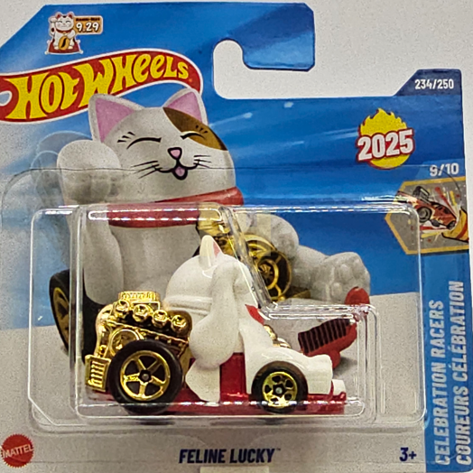 2025-234-HYW52 Hot Wheels Feline Lucky