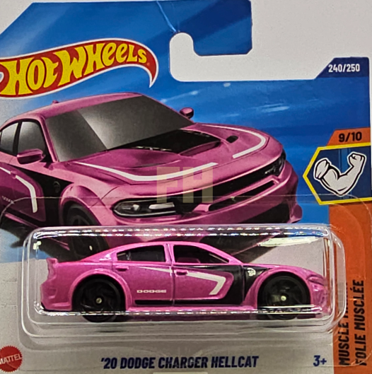 2025-240-JBB45 Hot Wheels '20 Dodge Charger Hellcat