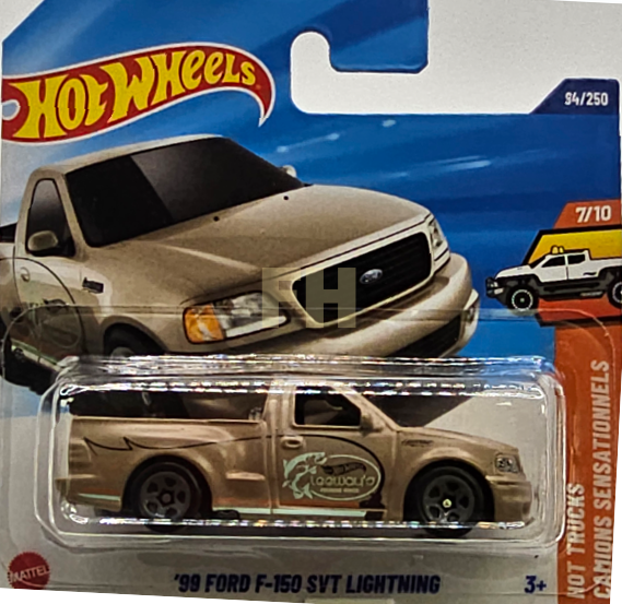 2025 -094-JBB53 Hot Wheels '99 Ford F-150 SVT Lightning (2nd Color)
