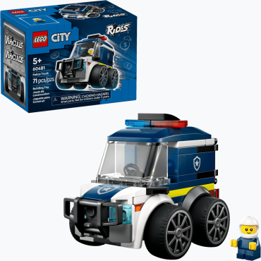 60481 LEGO City Rides – Police Truck