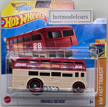 2024. gada - 126. - HTB45 Hot Wheels Trouble Decker