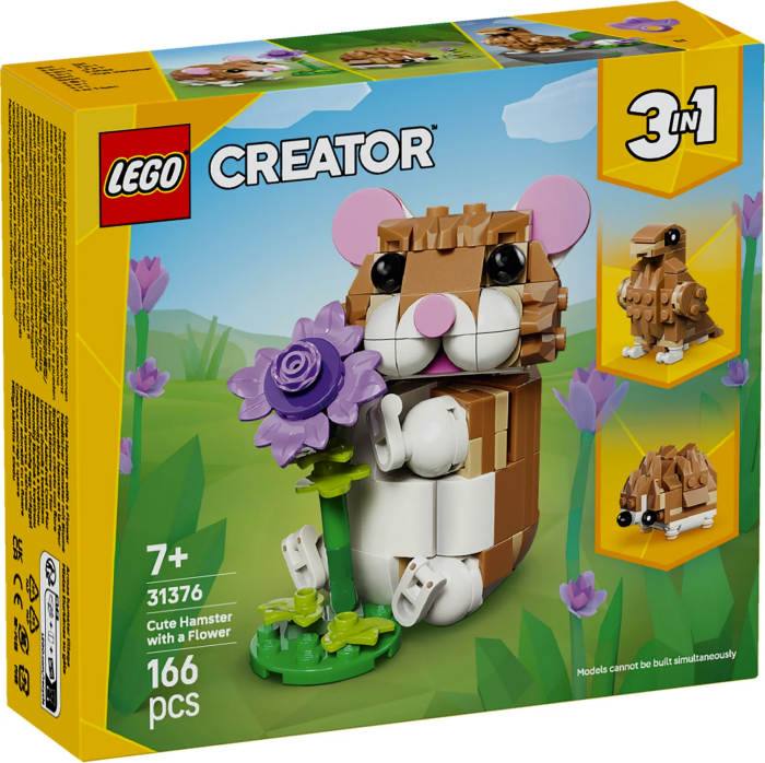 31376 LEGO Mīlīgs kāmītis ar ziedu