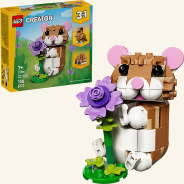 31376 LEGO Mīlīgs kāmītis ar ziedu