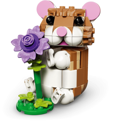 31376 LEGO Mīlīgs kāmītis ar ziedu
