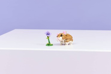 31376 LEGO Mielas žiurkėnas su gėle