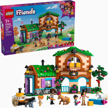 42654 LEGO Friends Ponių ūkis ir arklidė