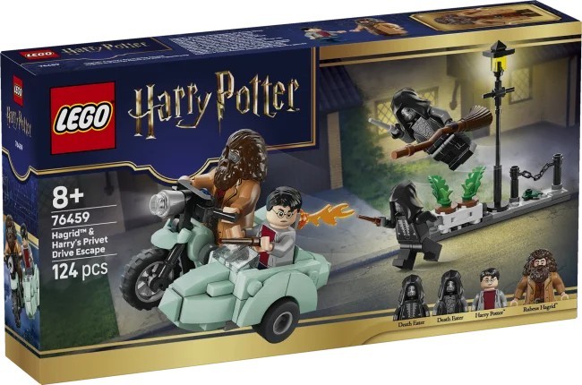 76459 LEGO Hagrida un Harija bēgšana no Dzīvžogu ielas