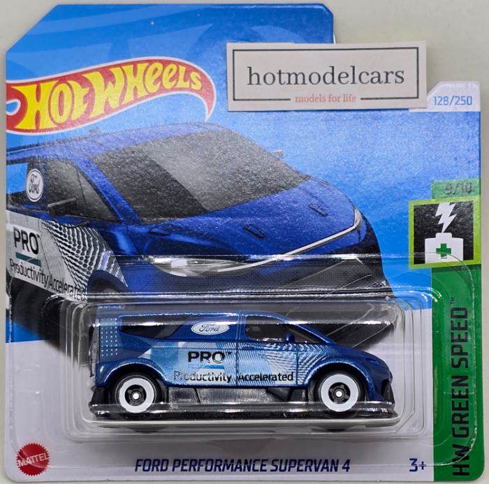 2024 - 128 - HTD33 Hot Wheels FORD PERFORMANCE SUPERVAN 4