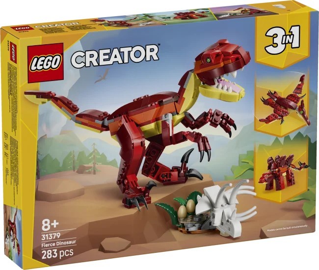 31379 LEGO Creator Nuožmus dinozauras