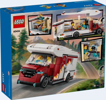 60454 LEGO City Atostogų nuotykių namelis ant ratų | LEGO rinkinys