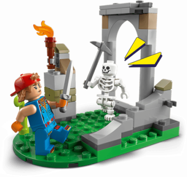 77075 LEGO Fortnite Peely ir Sparkplug stovykla | LEGO rinkinys