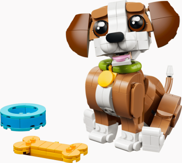 31382 LEGO Creator Piemīlīgie dzīvnieki: Rotaļīgais kucēns | LEGO…