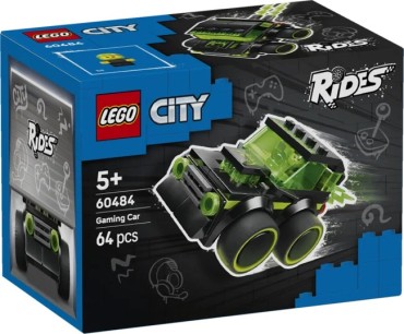 60484 LEGO City „Ratai“ – žaidimų lenktyninis automobilis | LEGO…
