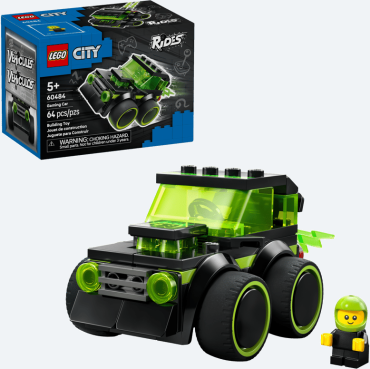 60484 LEGO City Sõidukid – mängude võidusõiduauto | LEGO komplekt