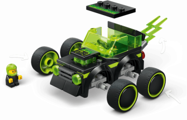 60484 LEGO City Sõidukid – mängude võidusõiduauto | LEGO komplekt