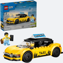 60487 LEGO City Braucamie – Dzeltenais taksometrs
