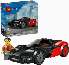 60486 LEGO City „Ratai“– Elektrinis superautomobilis