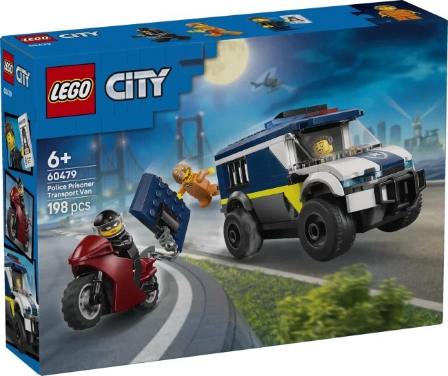 60479 LEGO City Rides – Police Prisoner Transport Van