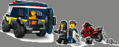 60479 LEGO City Sõidukid – Politsei vangiveok