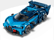 77253 LEGO Speed Champions Bugatti Vision GT sporta hiperauto