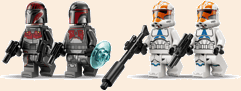 75449 LEGO Star Wars Mandaloro apsiausties kovos rinkinys