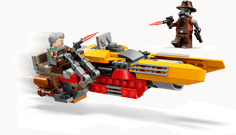 75437 LEGO Star Wars Cobb Vanth ātrgaitas transportlīdzeklis