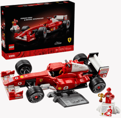11375 LEGO Icons Ferrari F2004 & Michael Schumacher