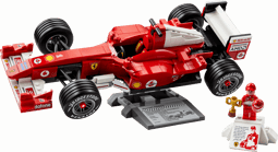 11375 LEGO Icons „Ferrari F2004“ ir Michael Schumacher