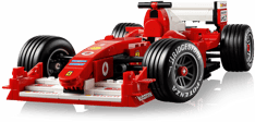 11375 LEGO Icons Ferrari F2004 un Michael Schumacher