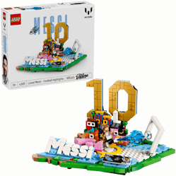 43011 LEGO® Editions Lionel Messi – svarbiausi futbolo įvykiai