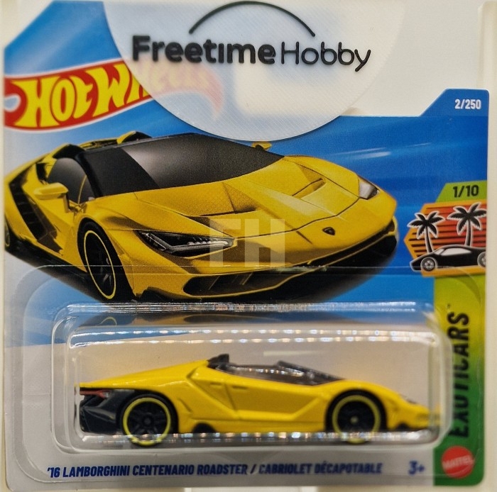 Hot Wheels '16 Lamborghini Centenario Roadster modeļa auto