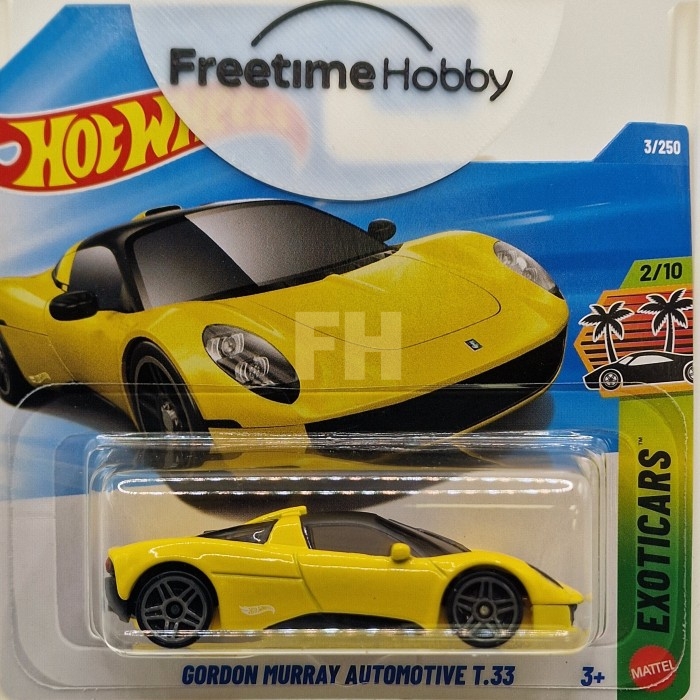 Hot Wheels Gordon Murray Automotive T.33 modeļa auto