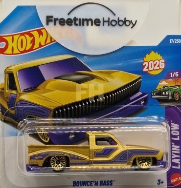 Hot Wheels Bounce'n Bass modeļa auto